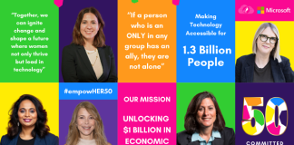 Women in Cloud Launches #empowHER50, Endorsed by Microsoft and the Microsoft Alumni Network, to Spotlight Women Powering the Trillion-Dollar Market Shift. empowHER50